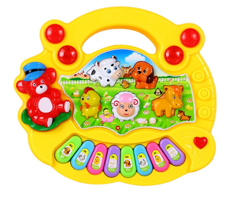 Kids Musical Piano™ - Musiikilliset eläimet - Lasten lelupiano