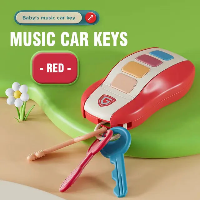 Music Car Key™ - Melodinen kyyti - Soivat autonavaimet musiikkilelu