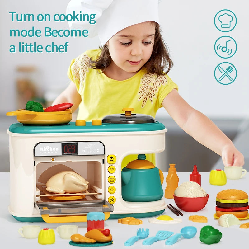 Kitchen Toy™ - Opi kokkaamaan leikkisästi - Leikkikeittiösetti
