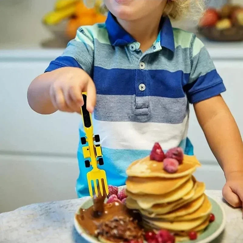 Construction Dinner Set™ - Ei enää kitinää ruokapöydässä - Luova ruokailuvälinesetti