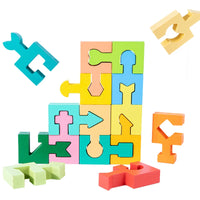 Thumbnail for Woods™ - MasterMind Montessori Shape Puzzles - Montessori palapeli