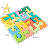 Thumbnail for Woods™ - MasterMind Montessori Shape Puzzles - Montessori palapeli