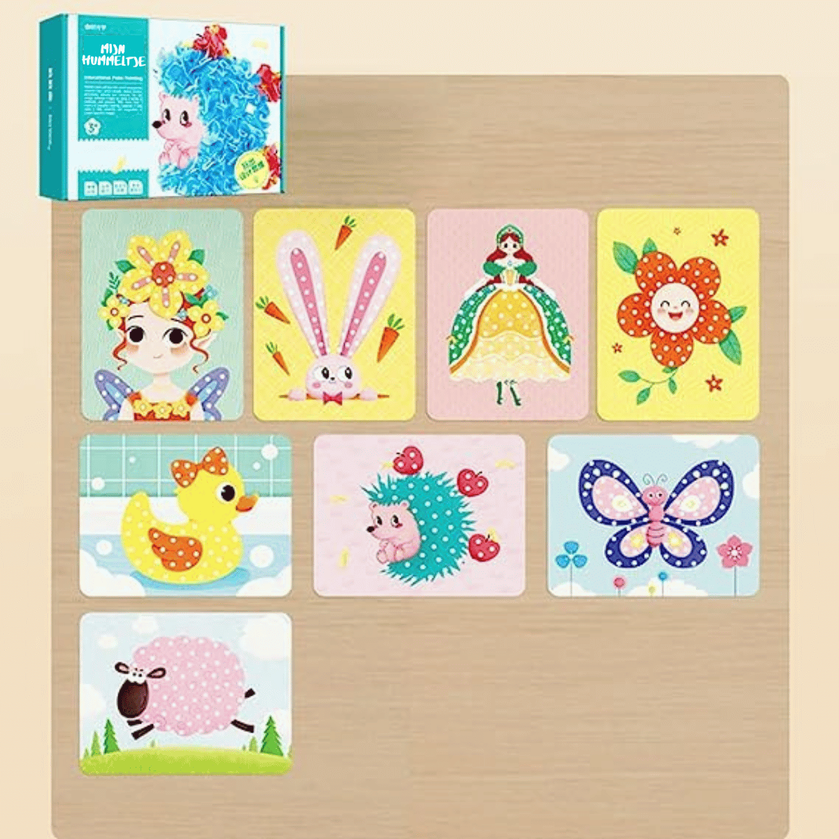 Poke Art Set™ - Löydä sisäinen taiteilijasi - DIY-askartelusetti