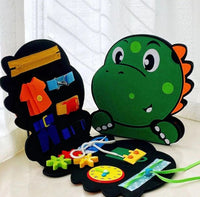 Thumbnail for Toddler Busy Board™ - Sensory Adventures - Dino-huopakirja