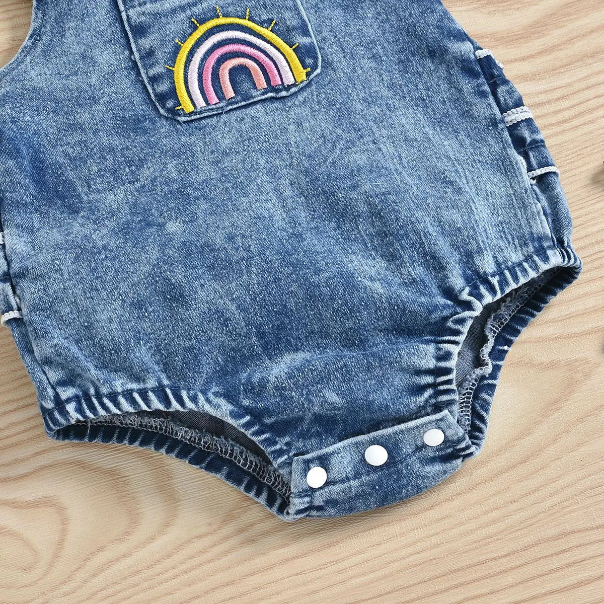 Mini Fashion™ - Söpö look - Vauvojen denim body