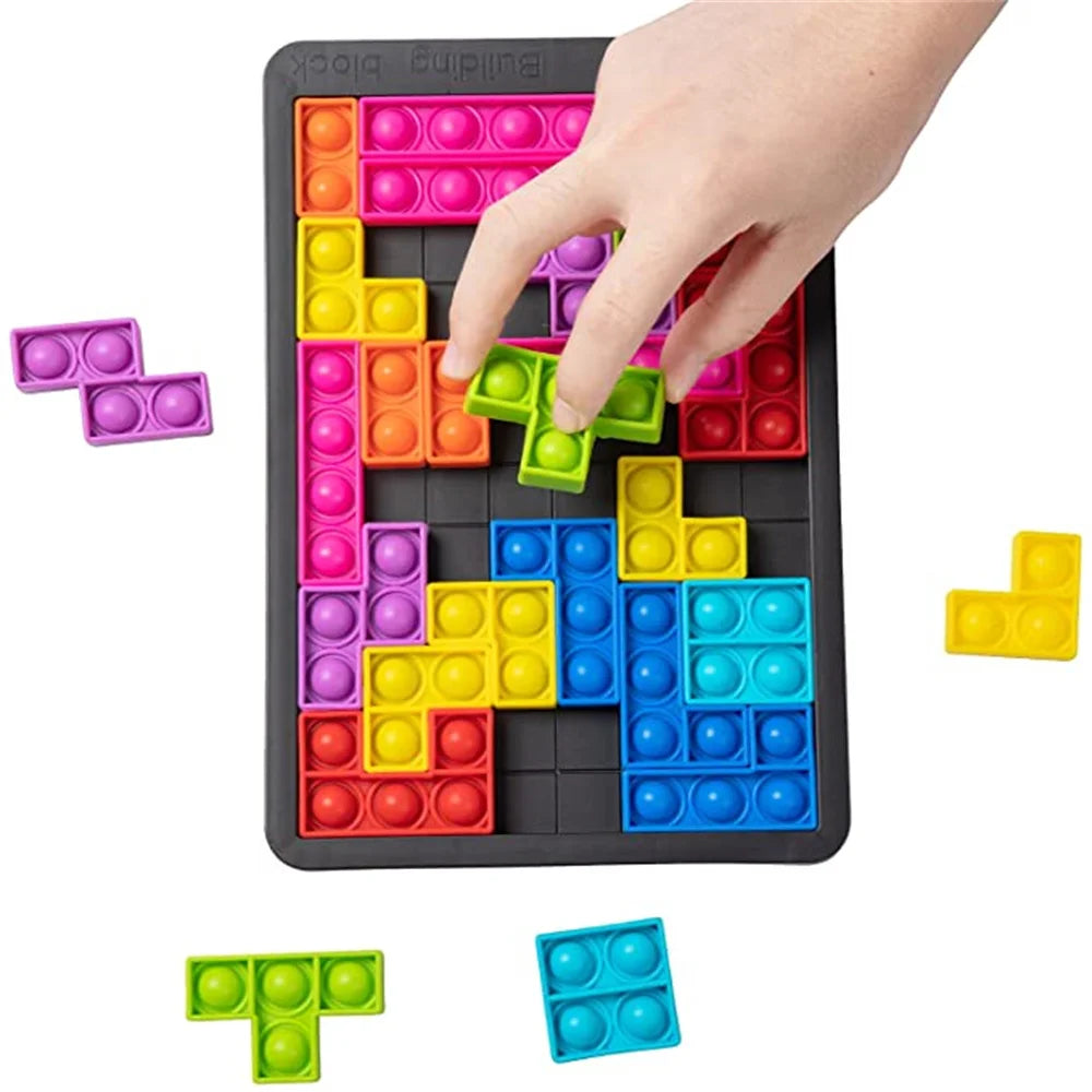 Tetris Fidget™ -  Ihanteellinen rentoutumiseen - Stressilelu