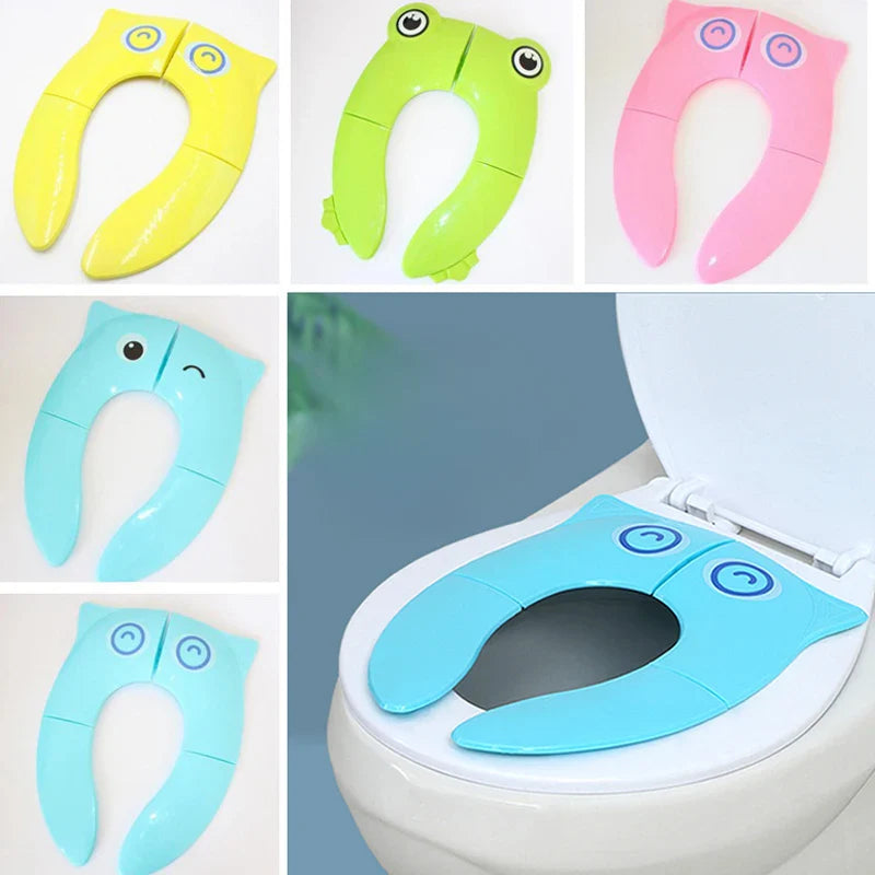 Kids Toilet Seat™ - Iloinen avustaja - Lasten wc-istuin