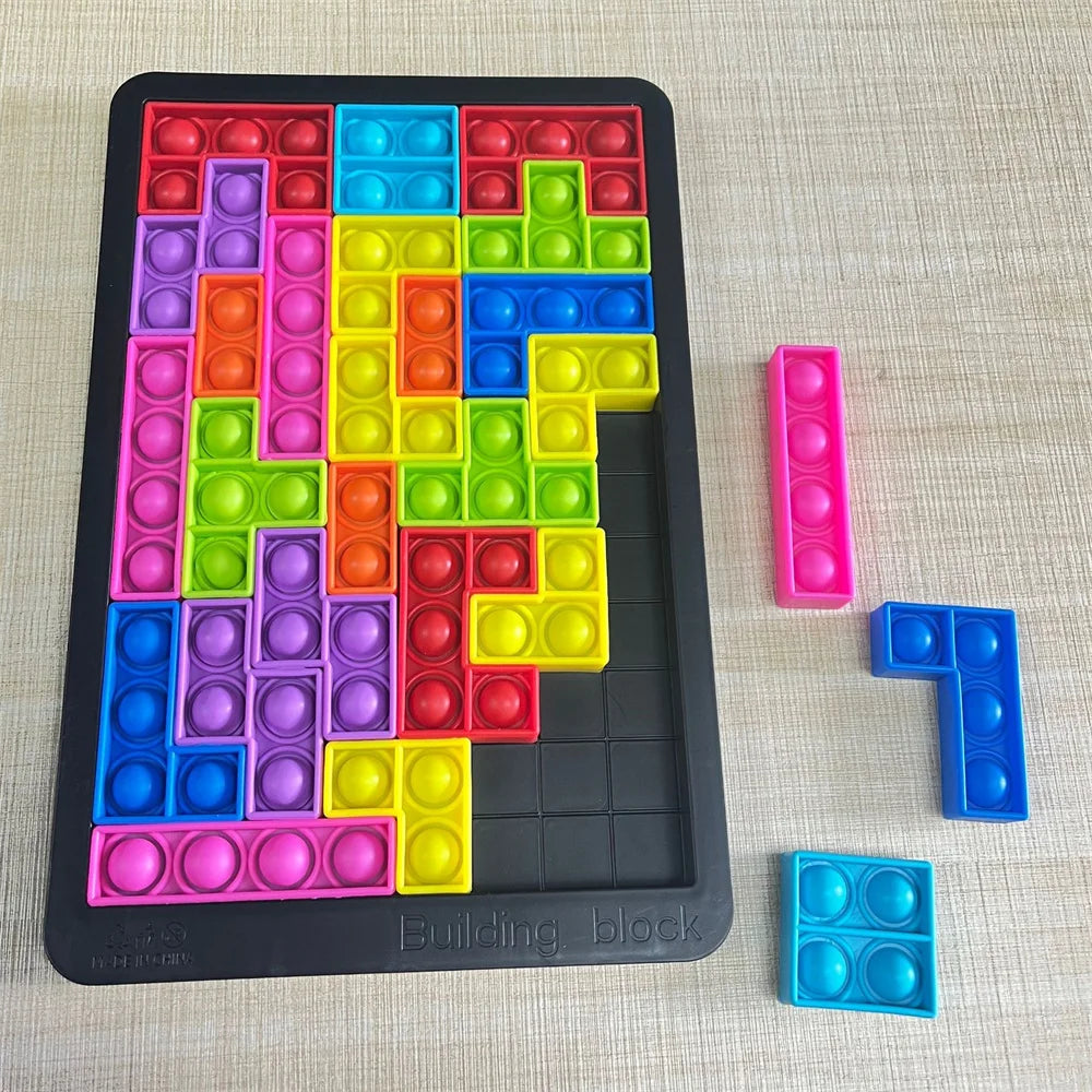 Tetris Fidget™ -  Ihanteellinen rentoutumiseen - Stressilelu