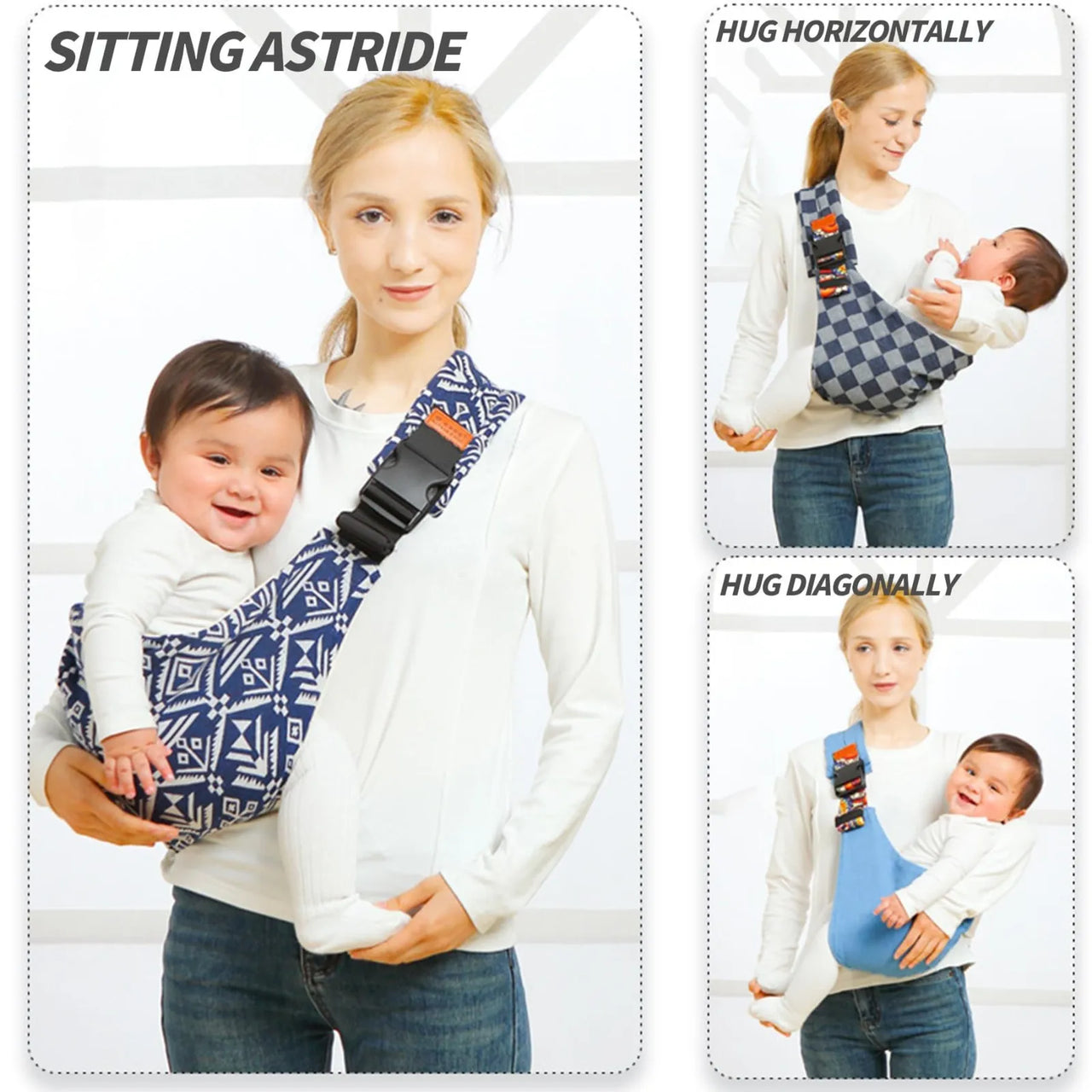 Baby Carry Sling™ - Säädettävä vauvan kantovyö - Kantovyö vauvoille