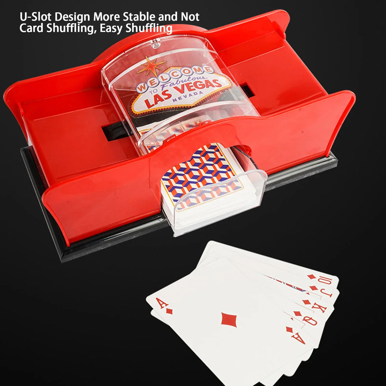 ShuffleMaster™ - Älä enää koskaan sekoita kortteja itse - Korttien sekoittaja