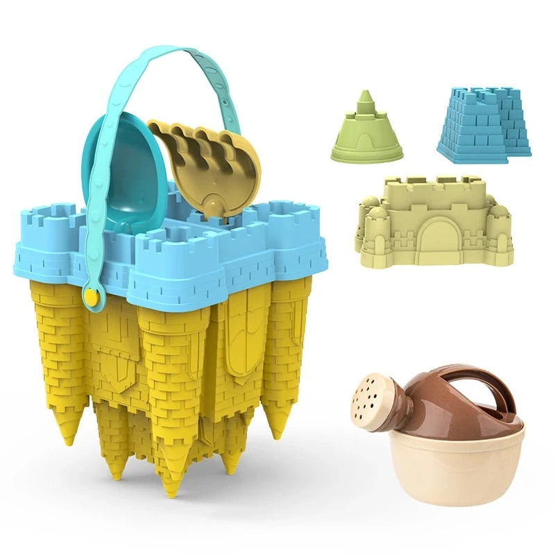 Beach Castle Play Set™ - Rantahupia lapsille - Hiekkalinnan rakennussetti