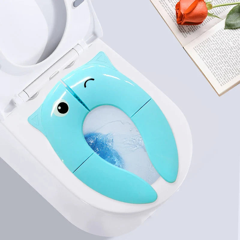 Kids Toilet Seat™ - Iloinen avustaja - Lasten wc-istuin