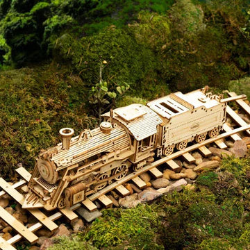 Woods™ - Rakenna oma juna! - 3D puinen pienoisjuna
