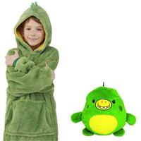 Thumbnail for CuddleHoodie™ - Huppari ja lelu yhdessä paketissa - Lämmin lasten huppari