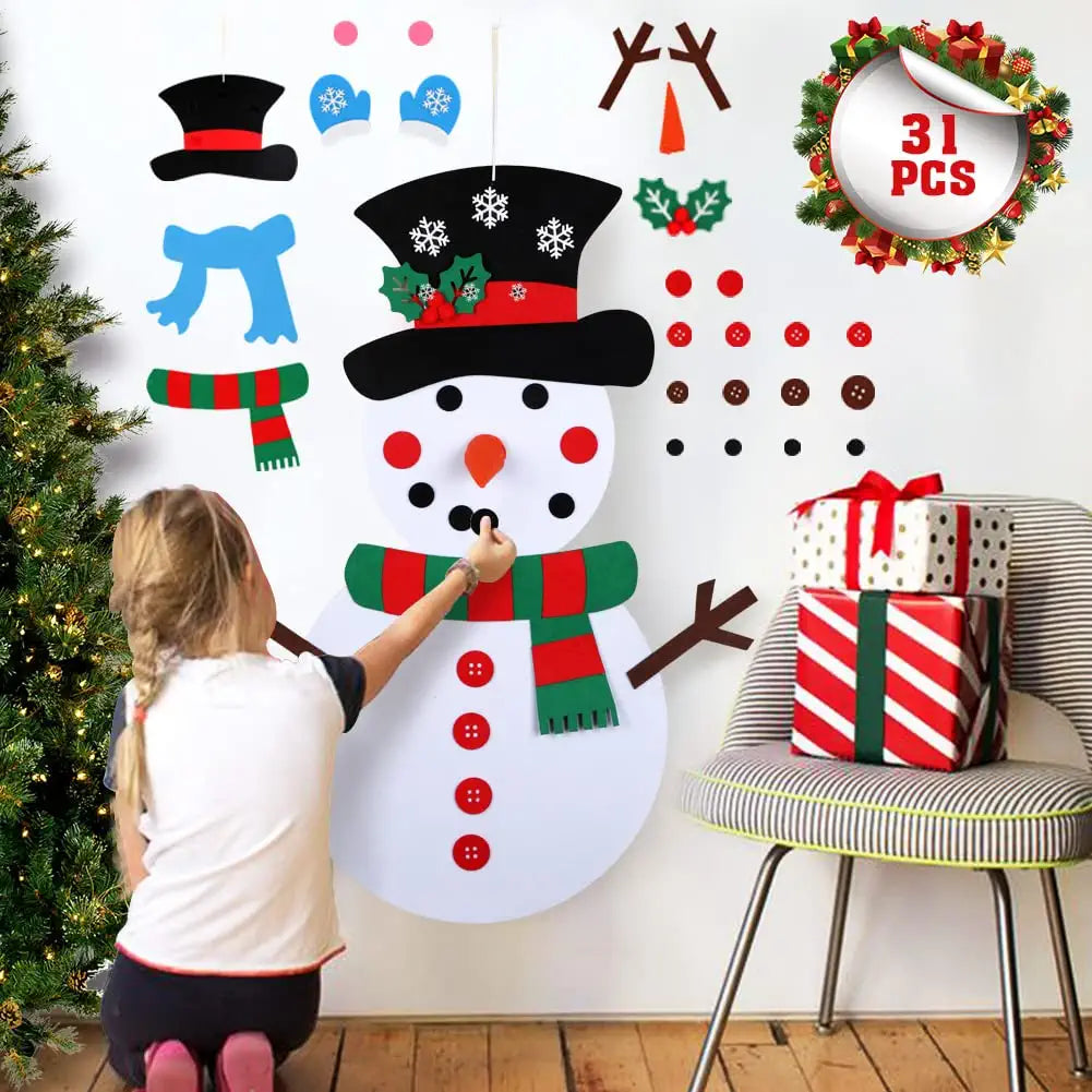 DIY Snowman™ | Anna lapsesi auttaa koristelussa - Diy-lumiukko