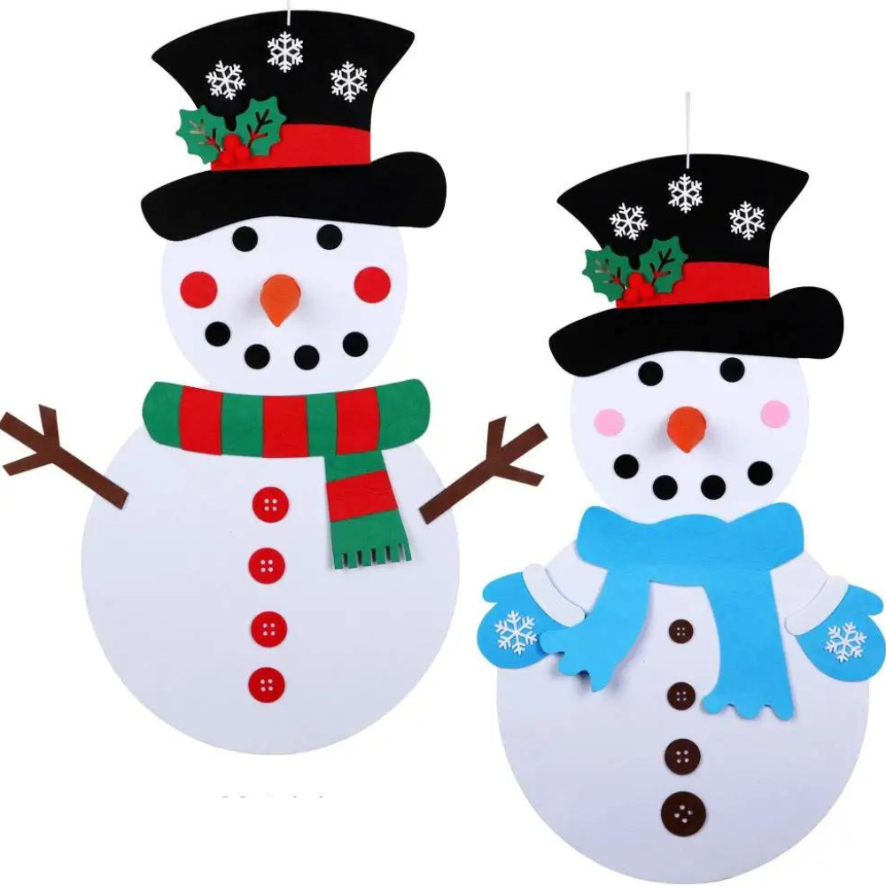 DIY Snowman™ | Anna lapsesi auttaa koristelussa - Diy-lumiukko
