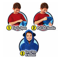 Thumbnail for CuddleHoodie™ - Huppari ja lelu yhdessä paketissa - Lämmin lasten huppari