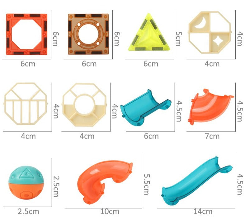 DIY Magnetic Marble Track™ - Teknistä hauskanpitoa - Magneettinen marmorikuularata