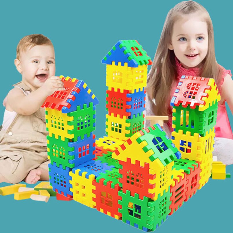 House Building Blocks™ - Kehitä luovuutta - Talonrakennussarja